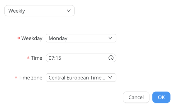 Schedule Jobs Screenshot